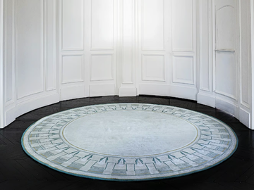 CHAILLOT ATLANTIC - Round custom handmade rug by Edition Bougainville - view 3